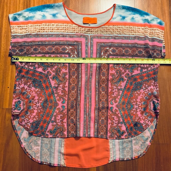 💥Price Drop💥CLOVER CANYON Breezy Gauze Top - Picture 5 of 9